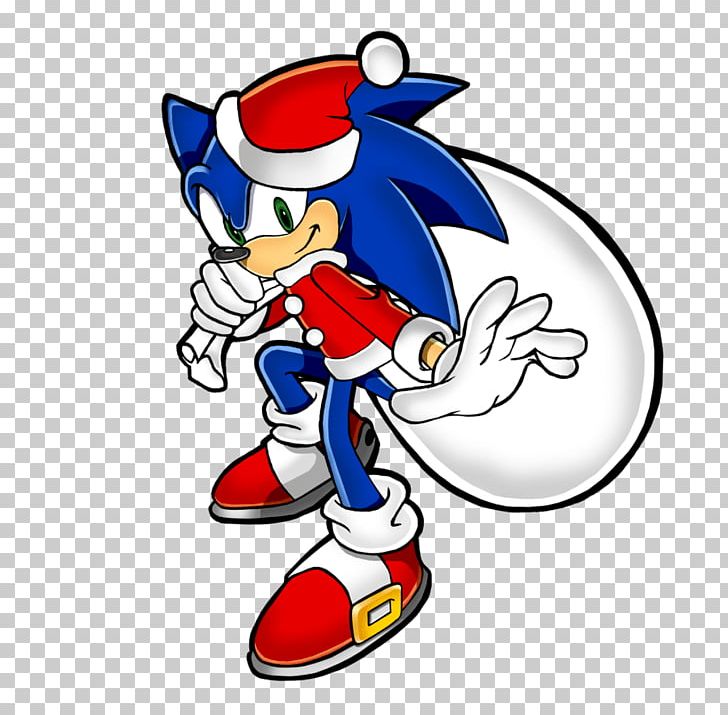 Santa Claus Christmas Santa Suit Sonic The Hedgehog Knuckles The Echidna PNG, Clipart, Adventures Of Sonic The Hedgehog, Art, Artwork, Christmas, Costume Free PNG Download