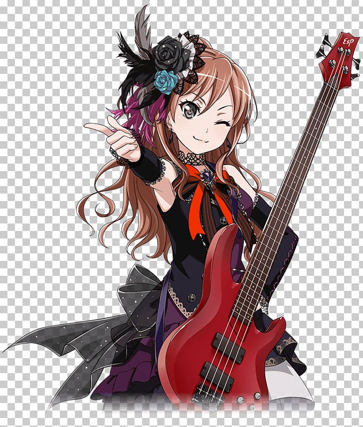 BanG Dream! Girls Band Party! Roselia Cosplay BLACK SHOUT PNG, Clipart, Anime, Art, Bang Dream, Bang Dream Girls Band Party, Bass Guitar Free PNG Download