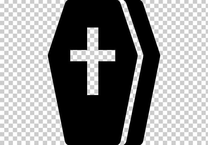 Computer Icons Coffin Funeral Cemetery PNG, Clipart, Black, Black And White, Brand, Burial, Cemetery Free PNG Download