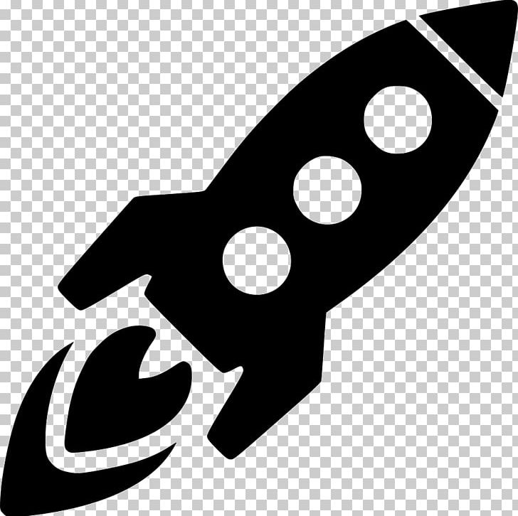 Rocket Launch Spacecraft Computer Icons PNG, Clipart, Angle, Artwork, Black, Black And White, Computer Icons Free PNG Download