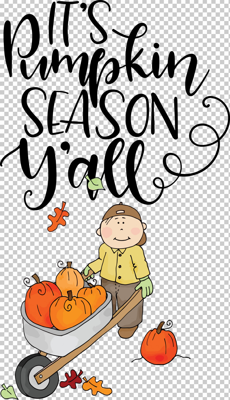 Pumpkin Season Thanksgiving Autumn PNG, Clipart, Autumn, Behavior, Biology, Cartoon, Happiness Free PNG Download