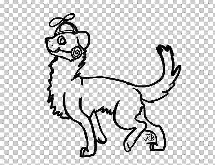 Cat Dog Black And White Line Art PNG, Clipart, Art, Black, Black And White, Carnivoran, Cat Free PNG Download