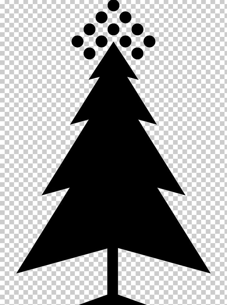 Christmas Tree Pine PNG, Clipart, Angle, Birthday, Black And White, Christmas, Christmas Decoration Free PNG Download