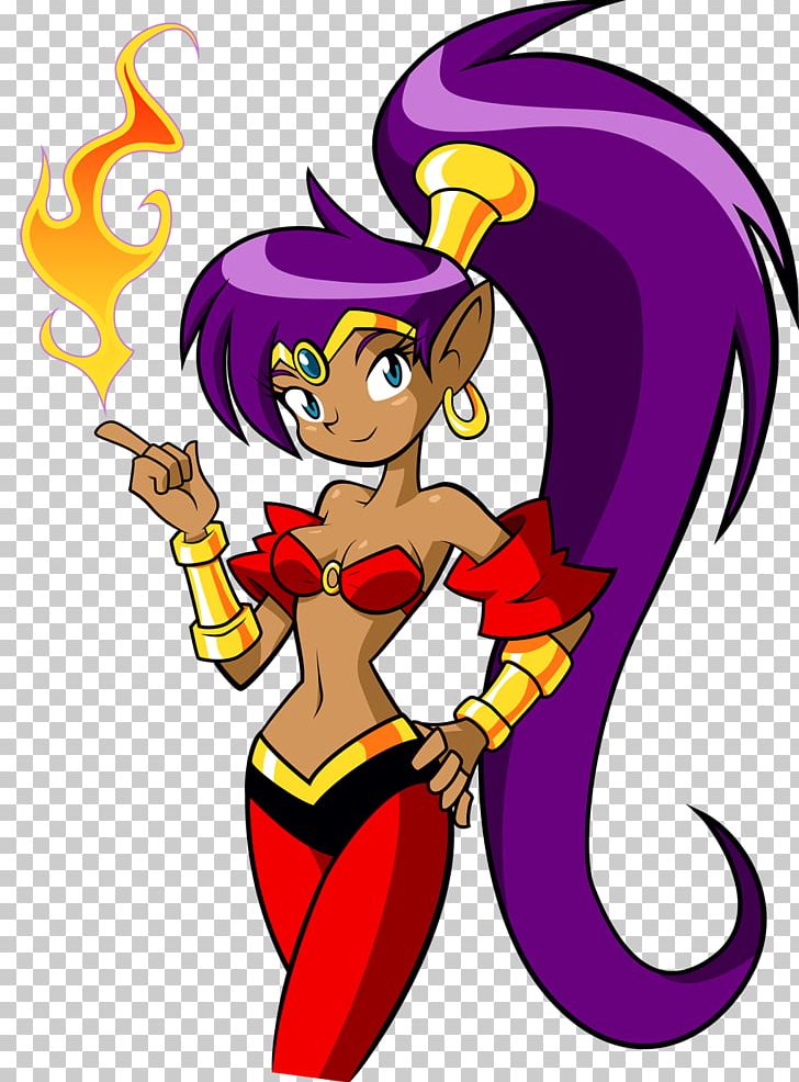 Shantae: Risky's Revenge Shantae: Half-Genie Hero Shantae And The Pirate's Curse Video Game PNG, Clipart, Art, Fictional Character, Game, Game Boy, Genie Free PNG Download