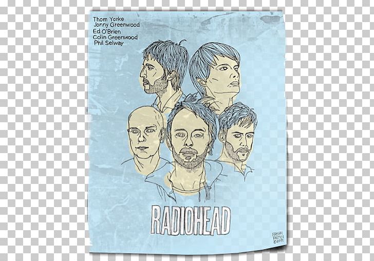 T-shirt Cartoon Font PNG, Clipart, Cartoon, Clothing, Poster, Radiohead, Text Free PNG Download