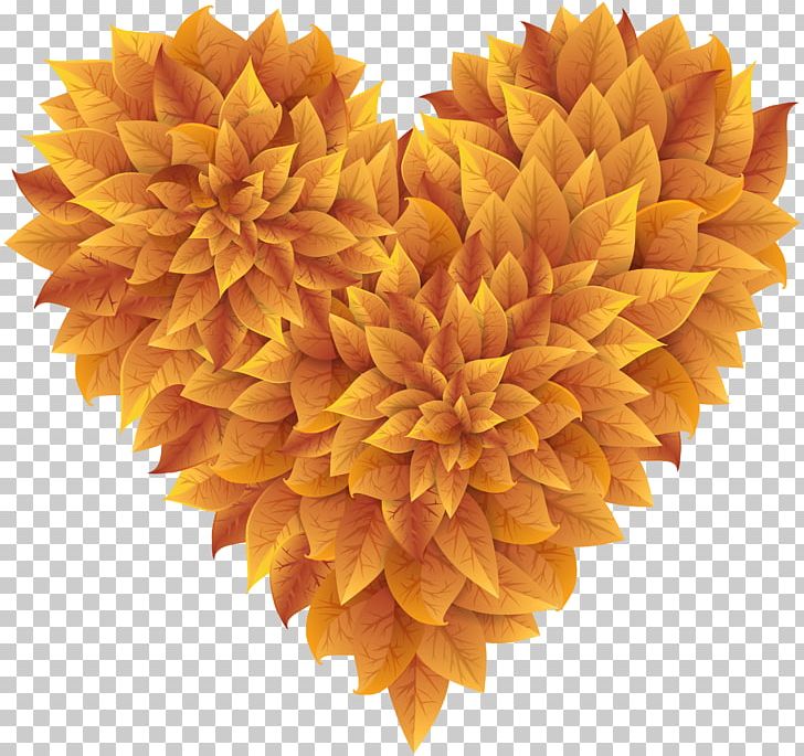 Heart Orange Desktop Wallpaper PNG, Clipart, Autumn, Autumn Leaf Color, Commodity, Desktop Wallpaper, Falling Petals Free PNG Download