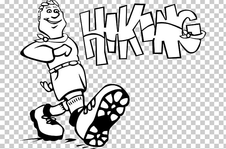 Hiking Backpacking PNG, Clipart, Arm, Art, Black, Black And White, Camping Free PNG Download