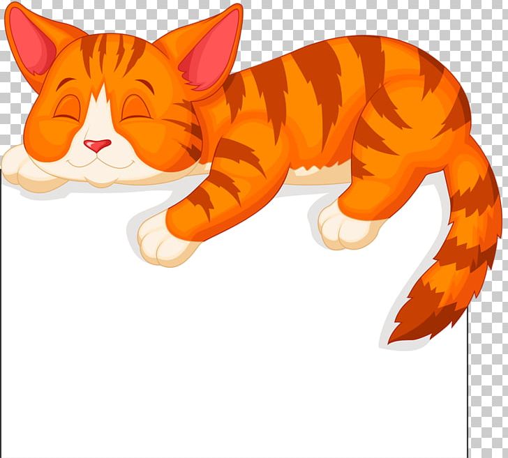 Cat Kitten Cartoon Illustration PNG, Clipart, Animals, Balloon Cartoon, Bed, Carnivoran, Cartoon Character Free PNG Download