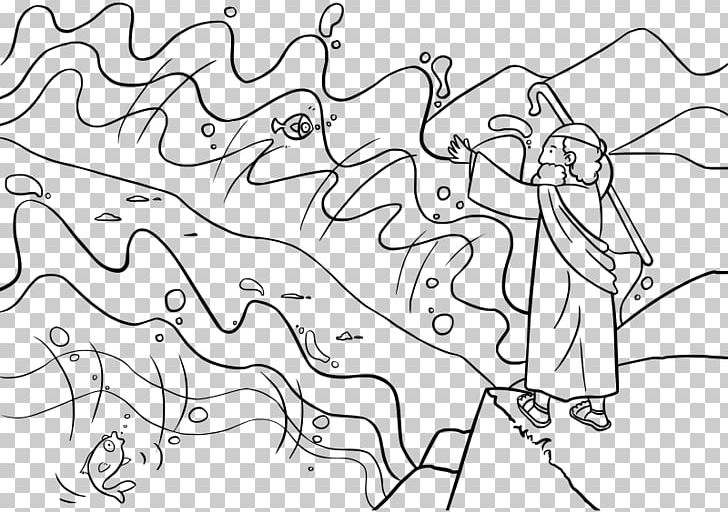 Crossing The Red Sea Book Of Exodus Bible Coloring Book PNG, Clipart, Angle, Art, Artwork, Bible, Black Free PNG Download