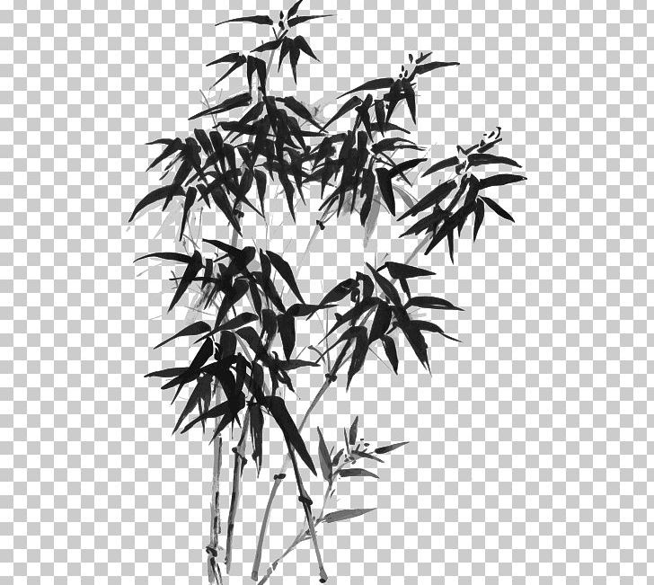 Bamboo Ink Wash Painting Drawing PNG, Clipart, Branch, Chinese Style, Encapsulated Postscript, Happy Birthday Vector Images, Ink Free PNG Download