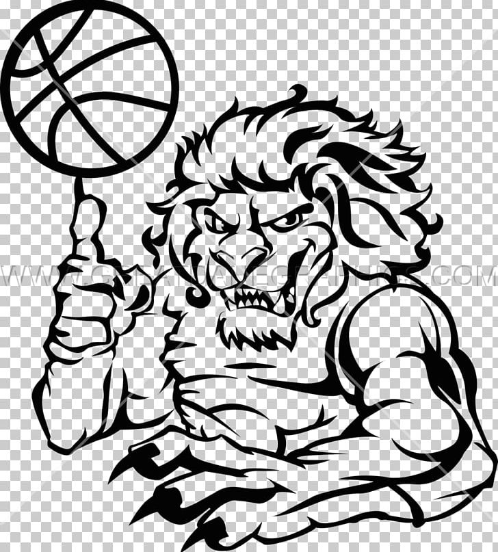 Lion Basketball Drawing Line Art Visual Arts PNG, Clipart, Animals, Art, Artwork, Backboard, Basketball Free PNG Download