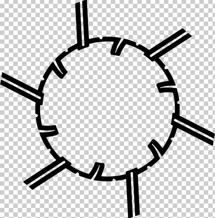 Spiked Circle PNG, Clipart, Angle, Black And White, Circle, Circle Of Spikes, Clip Free PNG Download