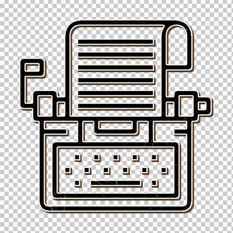 Newspaper Icon Typewriter Icon Edit Tools Icon PNG, Clipart, Drawing, Edit Tools Icon, Excavator, Machine, Marketing Free PNG Download