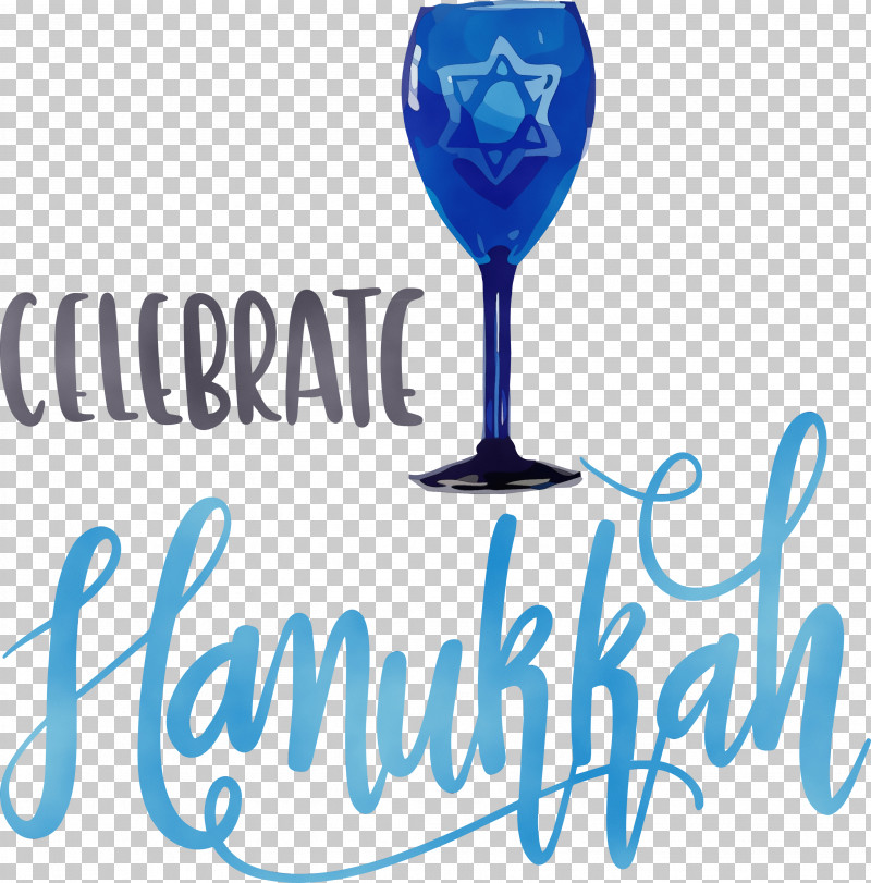 Hanukkah PNG, Clipart, Calligraphy, Cartoon, Cobalt Blue, Hanukkah, Happy Hanukkah Free PNG Download