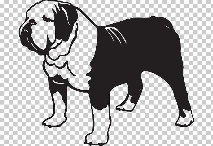 Bulldog American Pit Bull Terrier English Cocker Spaniel Decal PNG, Clipart, American Pit Bull Terrier, Animals, Black And White, Breed, Bulldog Free PNG Download