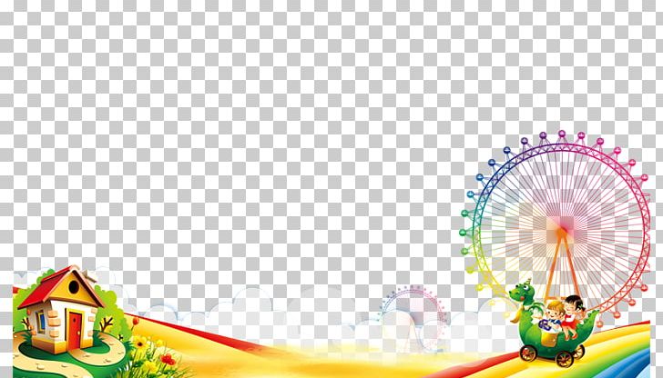 Childrens Day Carnival Poster PNG, Clipart, Amusement, Amusement Park, Banner, Cartoon Character, Cartoon Couple Free PNG Download