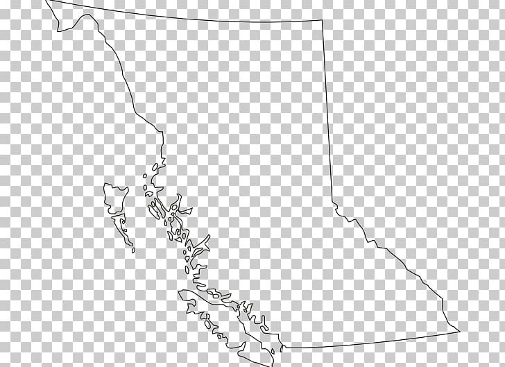Community Futures Fraser Fort George Blank Map Flag Of British Columbia Outline Of British Columbia PNG, Clipart, Angle, Arm, Black, Black And White, Blank Map Free PNG Download