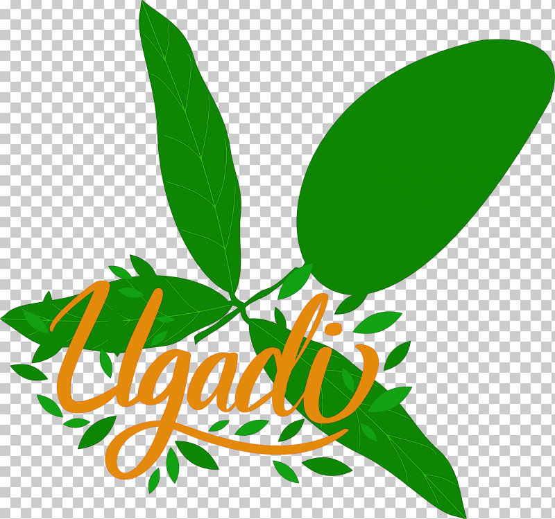 Ugadi Yugadi Hindu New Year PNG, Clipart, Flower, Green, Hindu New Year, Leaf, Logo Free PNG Download