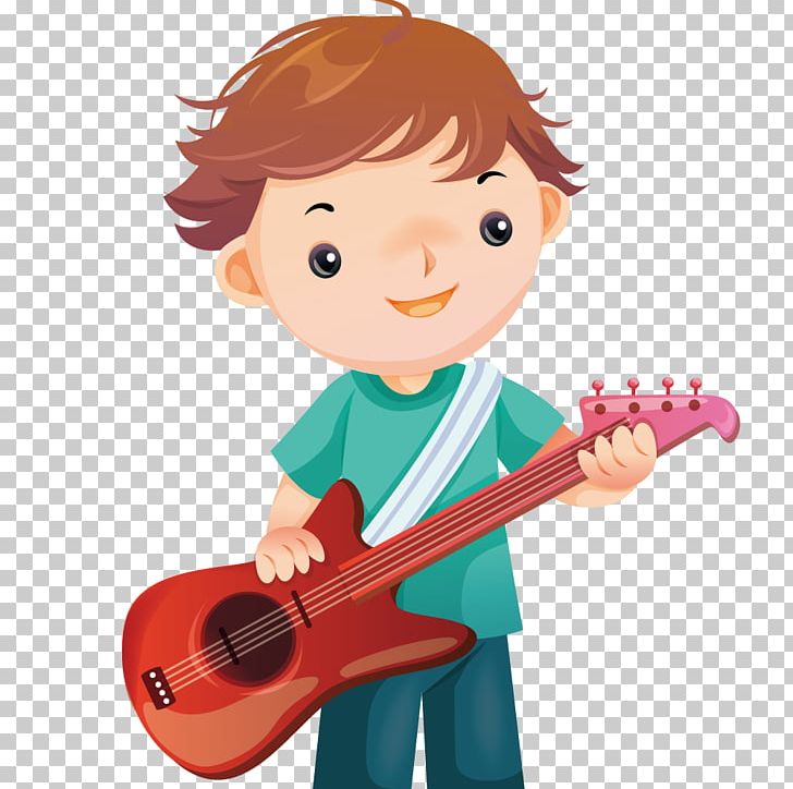 Guitar Cartoon Musical Instrument PNG, Clipart, Art, Bass Guitar, Cartoon, Child, Clip Art Free PNG Download