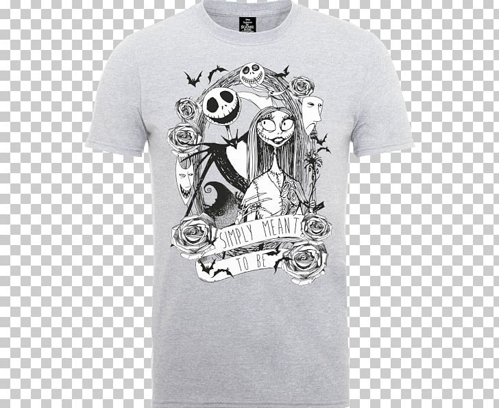 T-shirt Jack Skellington The Nightmare Before Christmas: The Pumpkin King Oogie Boogie PNG, Clipart, Black, Black And White, Brand, Christmas, Clothing Free PNG Download