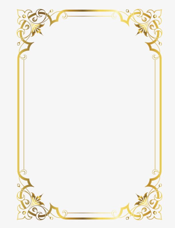 Gold Frame PNG, Clipart, Frame, Frame Clipart, Gold Clipart, Hand, Hand Painted Free PNG Download