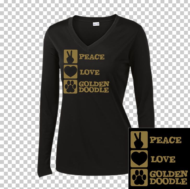 Long-sleeved T-shirt Long-sleeved T-shirt Neck PNG, Clipart, Active Shirt, Brand, Clothing, Goldendoodle, Longsleeved Tshirt Free PNG Download