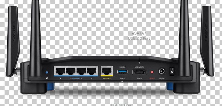 Wireless Router Wi-Fi IEEE 802.11ac Linksys PNG, Clipart, Acs, Computer Network, Electronics, Electronics Accessory, Ethernet Free PNG Download