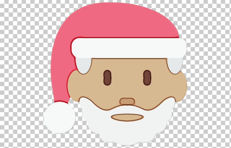 Santa Claus PNG, Clipart, Beard, Cartoon, Cheek, Chin, Face Free PNG Download