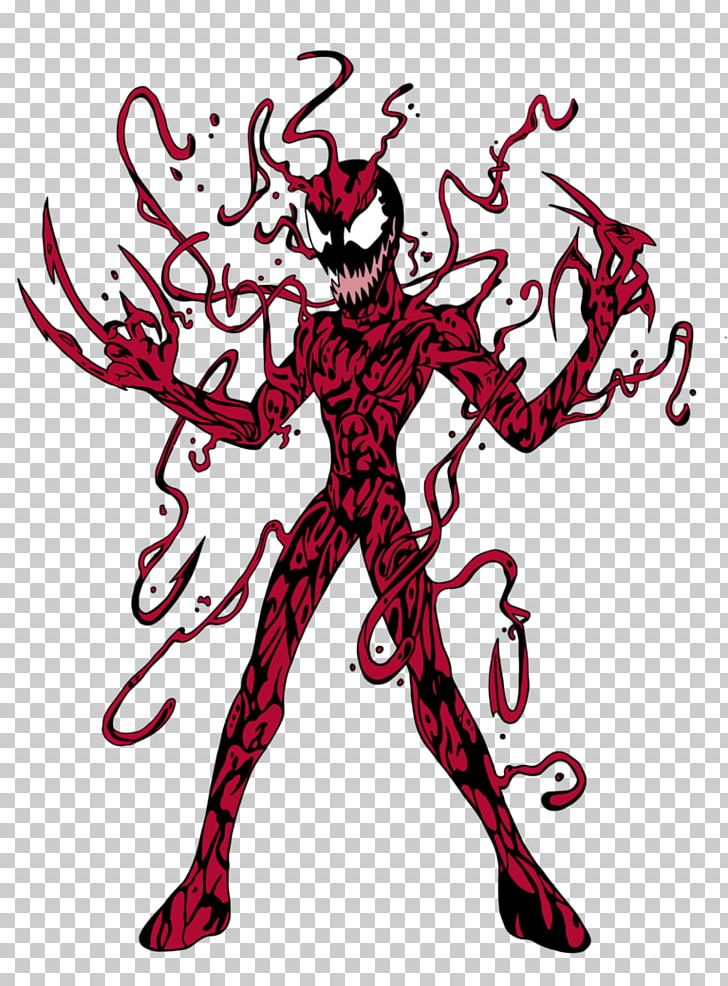 Spider-Man Carnage Venom Symbiote PNG, Clipart, Art, Carnage, Demon, Fictional Character, Fictional Characters Free PNG Download