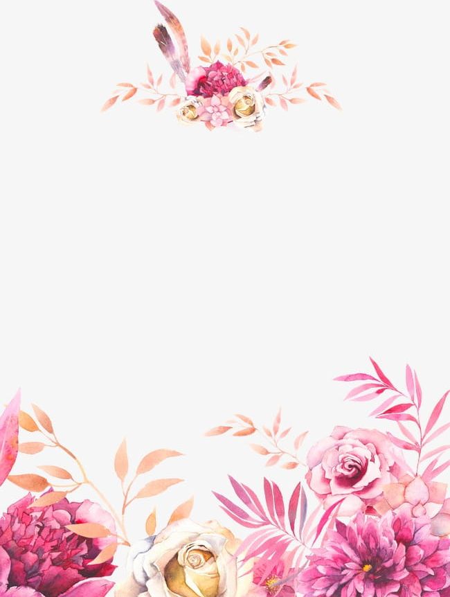 Watercolor Hand-painted Flowers PNG, Clipart, Flowers, Flowers Clipart, Hand, Hand Painted, Hand Painted Clipart Free PNG Download