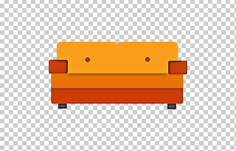 Orange PNG, Clipart, Couch, Furniture, Line, Orange, Rectangle Free PNG Download