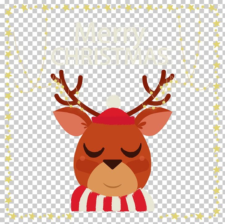 Santa Clauss Reindeer Rudolph Santa Clauss Reindeer PNG, Clipart, Antler, Cartoon, Christmas, Christmas Decoration, Christmas Frame Free PNG Download