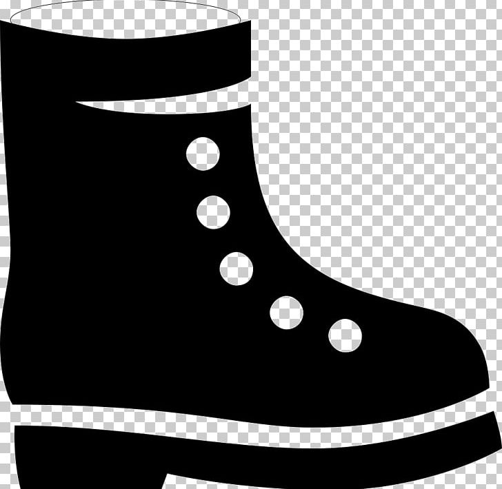 Computer Icons Boot Shoe PNG, Clipart, Accessories, Area, Black, Black And White, Boot Free PNG Download