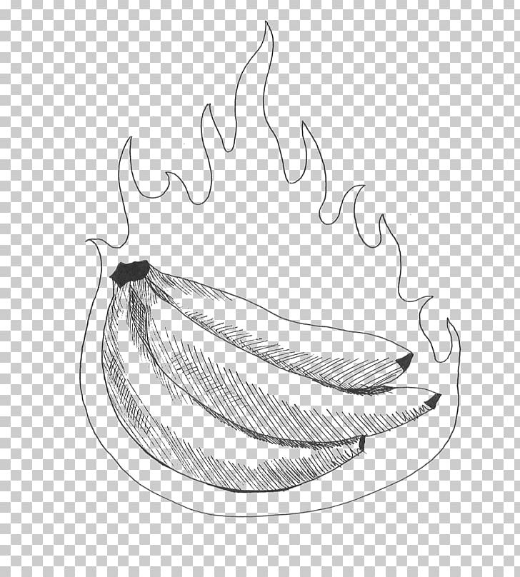 Jaw Font Sketch Fish PNG, Clipart, Banana, Banana Smoothie, Black And White, Drawing, Emma Free PNG Download