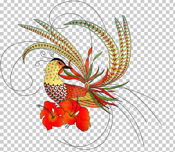 Rooster Floral Design PNG, Clipart, Art, Beak, Bird, Chicken, Chicken As Food Free PNG Download