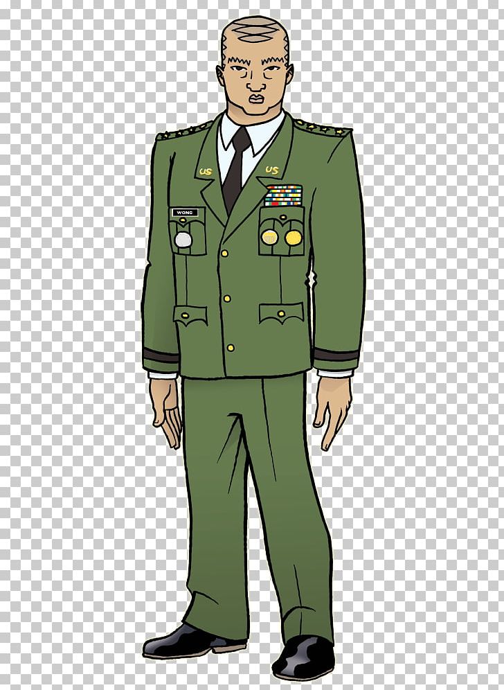 sergeant soldier salute cartoon
