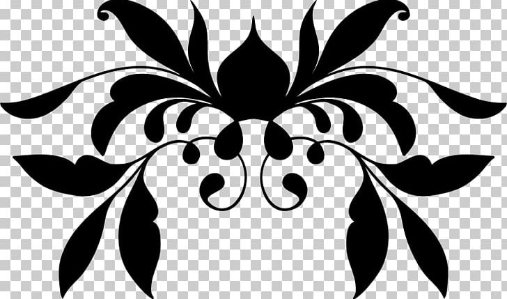 Floral Ornament Decorative Arts PNG, Clipart, Black, Black And White, Branch, Decorative Arts, Drawing Free PNG Download