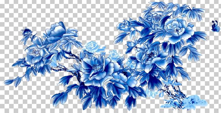 Jingdezhen Blue And White Pottery PNG, Clipart, Bird, Blue, Blue And White Porcelain, Chinese Border, Chinese Lantern Free PNG Download