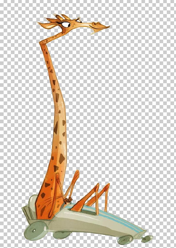 Melman Giraffe Drawing Illustrator Illustration PNG, Clipart, Animals, Art, Artist, Digital Painting, Drawing Free PNG Download