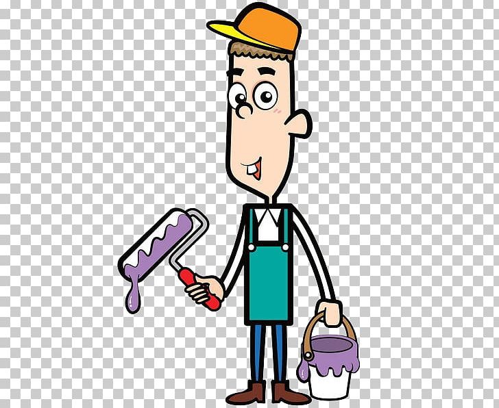 Painting Paintbrush PNG, Clipart, Artwork, Brush, Business Man, Cartoon, Finger Free PNG Download