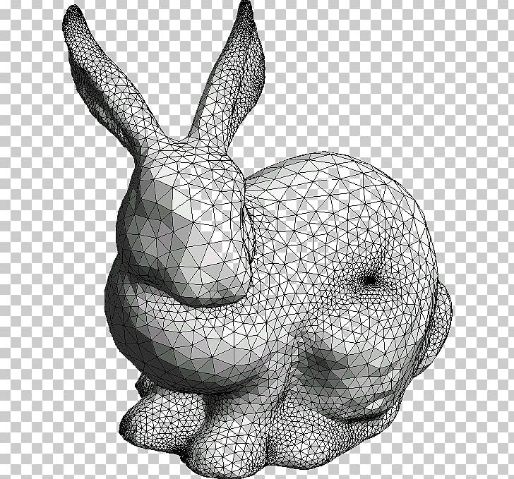 Stanford Bunny Polygon Mesh Computer Science Computer Graphics Rabbit PNG, Clipart, 3d Computer Graphics, 3d Scanner, Algorithm, Animals, Black And White Free PNG Download