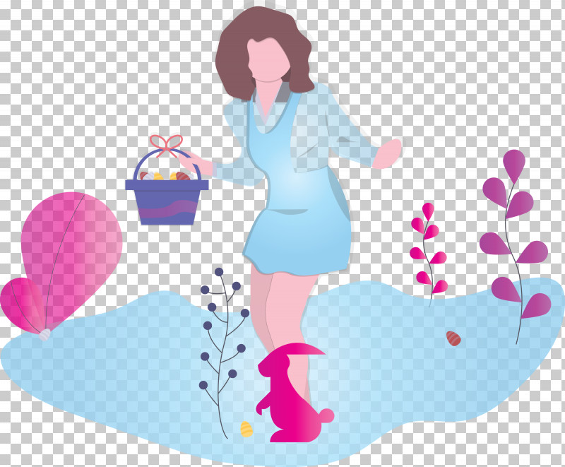 Easter Egg Hunt PNG, Clipart, Cartoon, Easter Egg Hunt, Pink, Sticker Free PNG Download