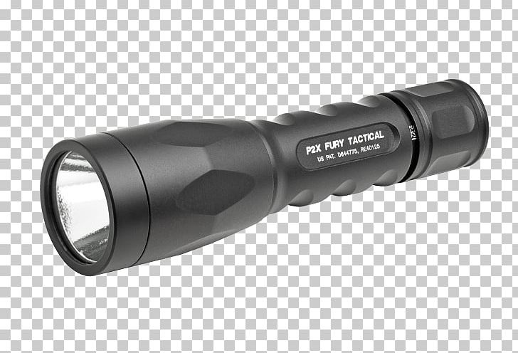 Flashlight SureFire P2X Fury Tactical Light PNG, Clipart, Everyday Carry, Flashlight, Hardware, Light, Lightemitting Diode Free PNG Download