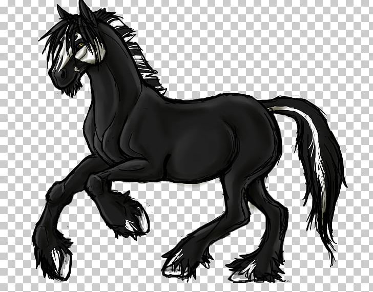 Mane Mustang Foal Stallion Pony PNG, Clipart, Black And White, Brid, Carnivoran, Dog Like Mammal, Fictional Character Free PNG Download