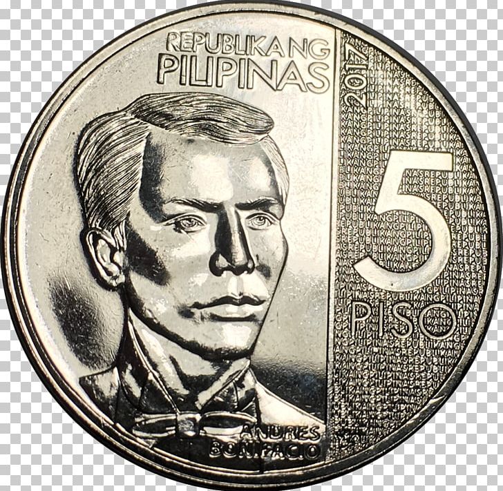 philippine money black and white clipart