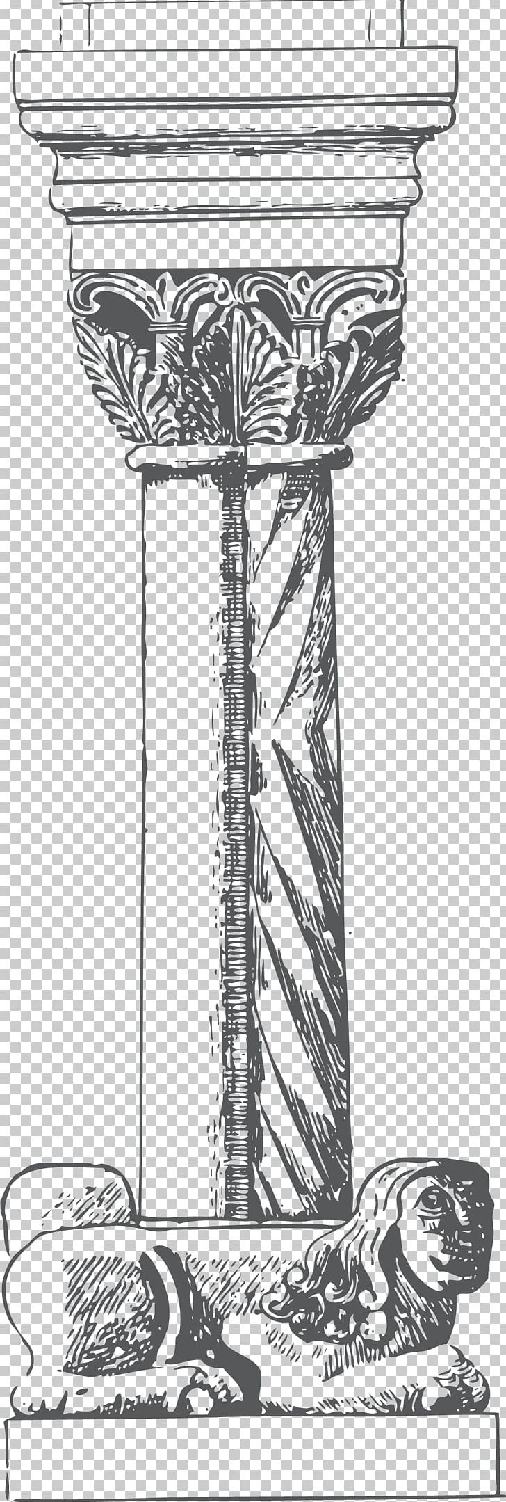 Column Wall Feather PNG, Clipart, Area, Artwork, Black And White, Building, Column Free PNG Download