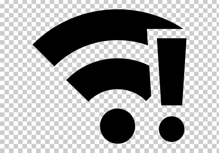 Exclamation Mark Wi-Fi Computer Icons Wireless Access Points Symbol PNG, Clipart, Angle, Area, Black, Black And White, Brand Free PNG Download