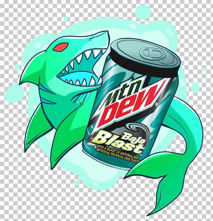 Fizzy Drinks Mountain Dew Taco Bell Baja Blast Soda 12 Pack Mtn Dew T-shirt PNG, Clipart, Brand, Fictional Character, Fish, Fizzy Drinks, Green Free PNG Download