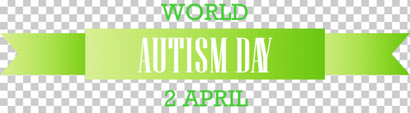 Autism Day World Autism Awareness Day Autism Awareness Day PNG, Clipart, Autism Awareness Day, Autism Day, Banner, Green, Line Free PNG Download