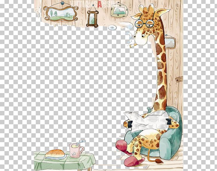 Giraffe Cartoon Illustration PNG, Clipart, Animals, Cartoon Animals, Cartoon Characters, Cartoon Giraffe, Child Free PNG Download
